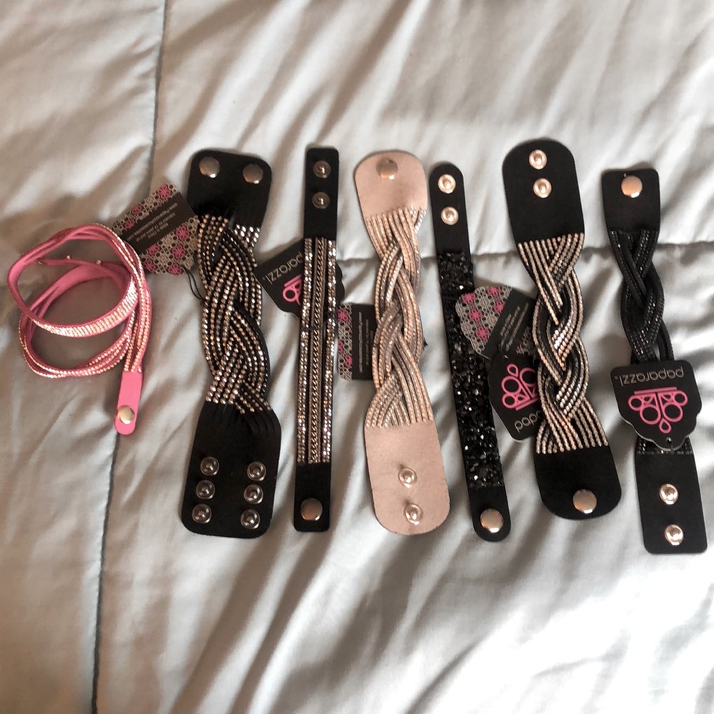 Paparazzi Lot of 7 Sparkle Wrap Bracelets